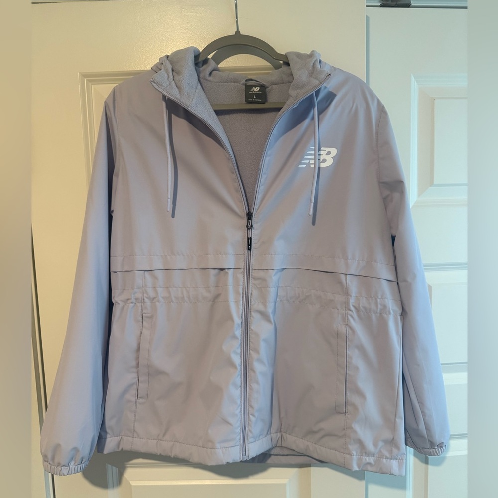 New Balance Lavender Hooded Jacket